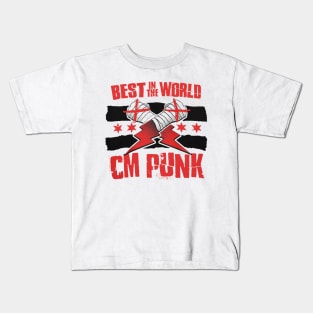 CM Punk Best In The World Kids T-Shirt